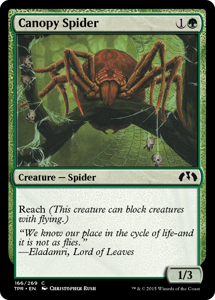 Canopy Spider  [Tempest Remastered] Foil