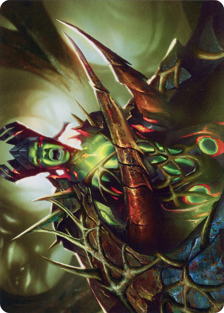 Maze's Mantle // Maze's Mantle  [Phyrexia: All Will Be One Art Series] (Borderless)