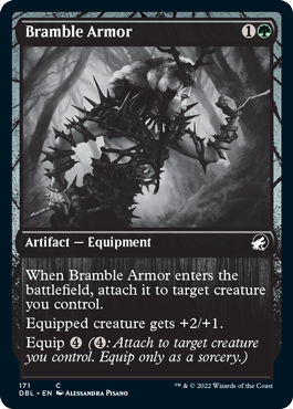 Bramble Armor (171) [Innistrad: Double Feature] Foil