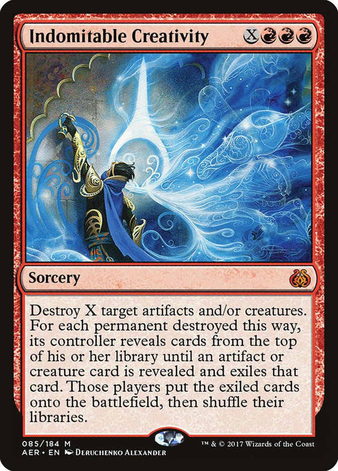 Indomitable Creativity [Aether Revolt] Foil