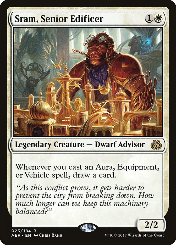 Sram, Senior Edificer [Aether Revolt] Foil