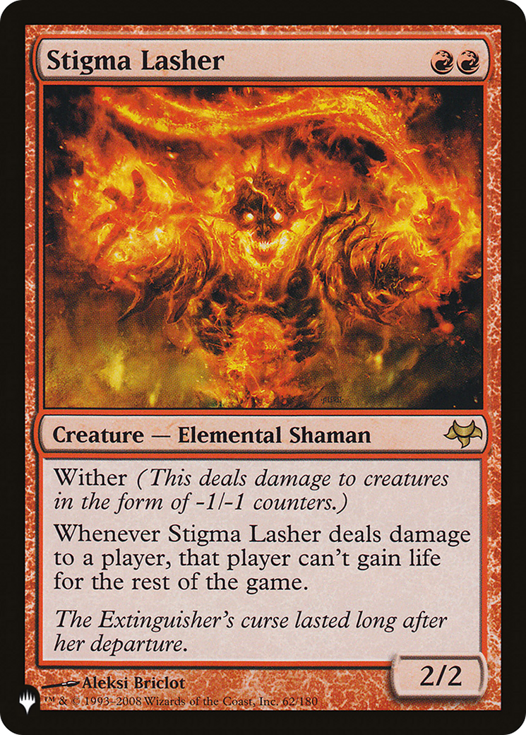 Stigma Lasher  [The List]