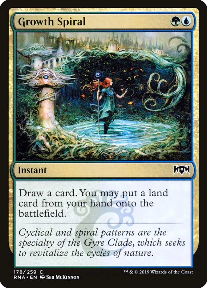 Growth Spiral [Ravnica Allegiance] Foil