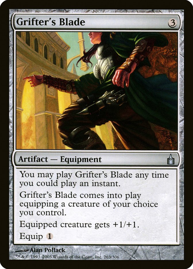 Grifter's Blade [Ravnica: City of Guilds] Foil