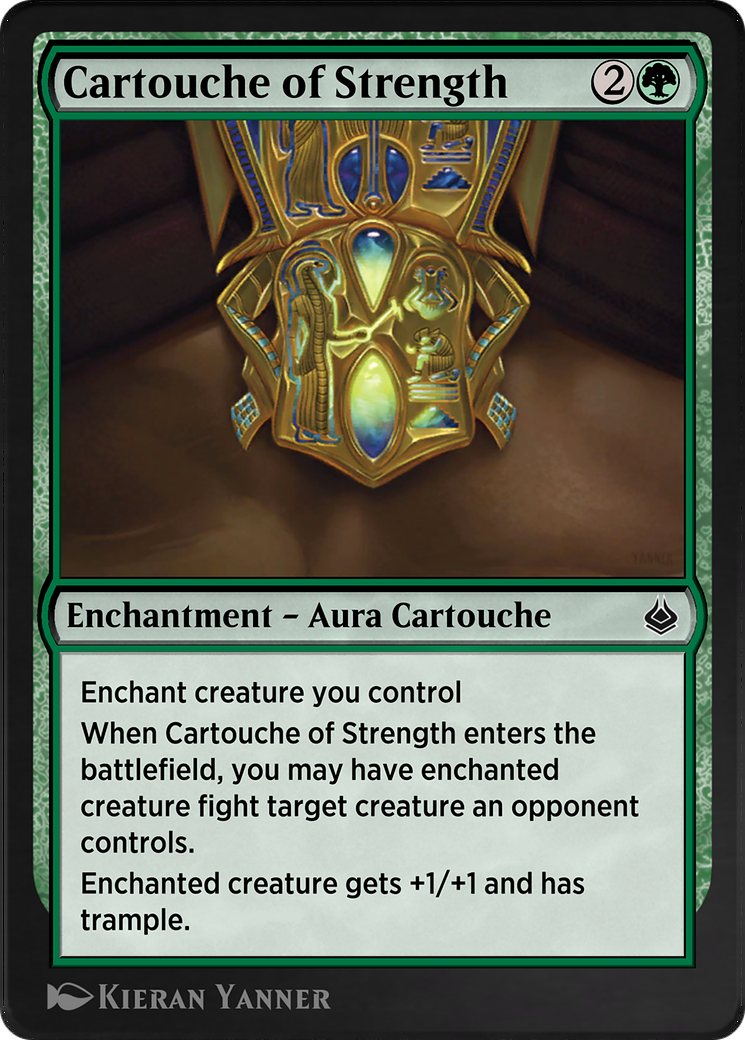 Cartouche of Strength  [Amonkhet Remastered]