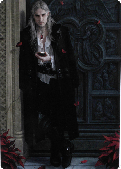 Sorin the Mirthless // Sorin the Mirthless  [Crimson Vow Art Series] (Borderless) Foil