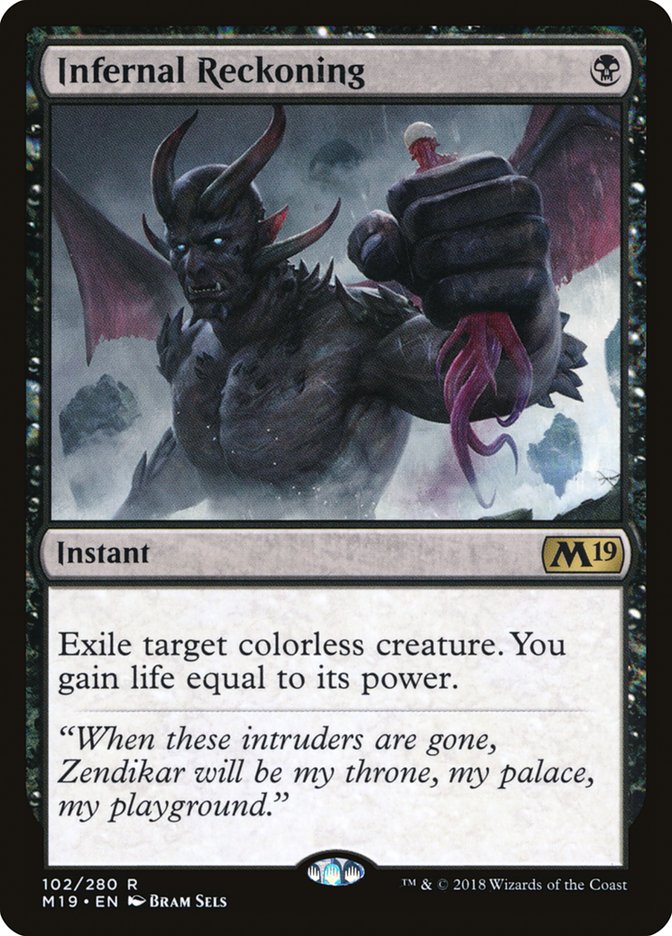 Infernal Reckoning [Core Set 2019] Foil