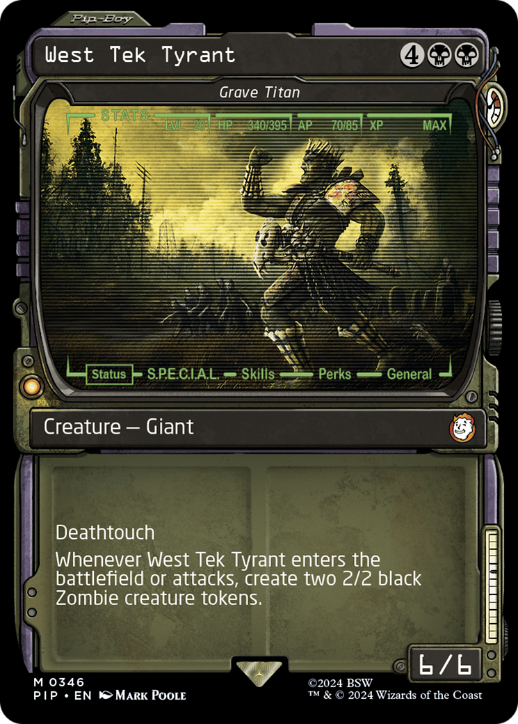 West Tek Tyrant - Grave Titan (Showcase) [Fallout] Foil