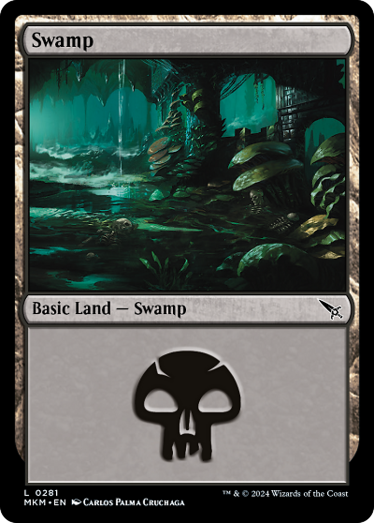 Swamp (0281) [Murders at Karlov Manor] Foil