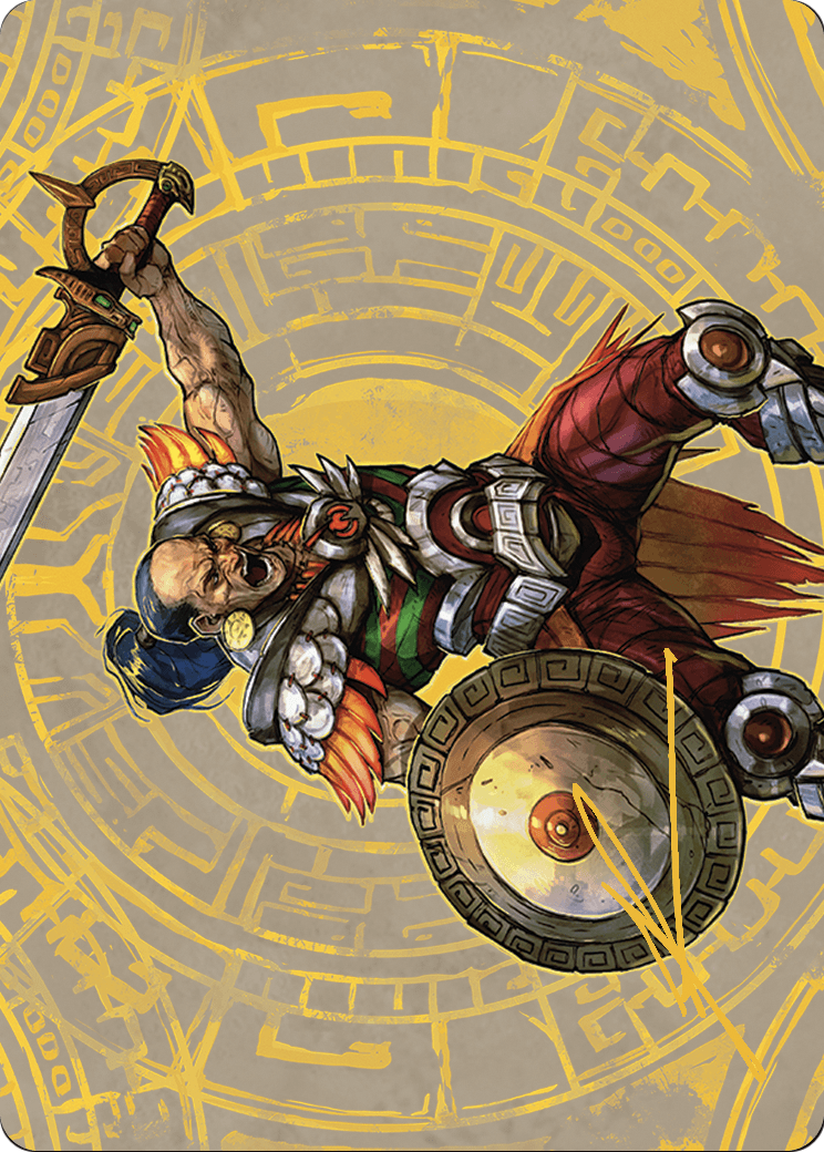 Inti, Seneschal of the Sun // Inti, Seneschal of the Sun  [The Lost Caverns of Ixalan Art Series] (Borderless) Foil