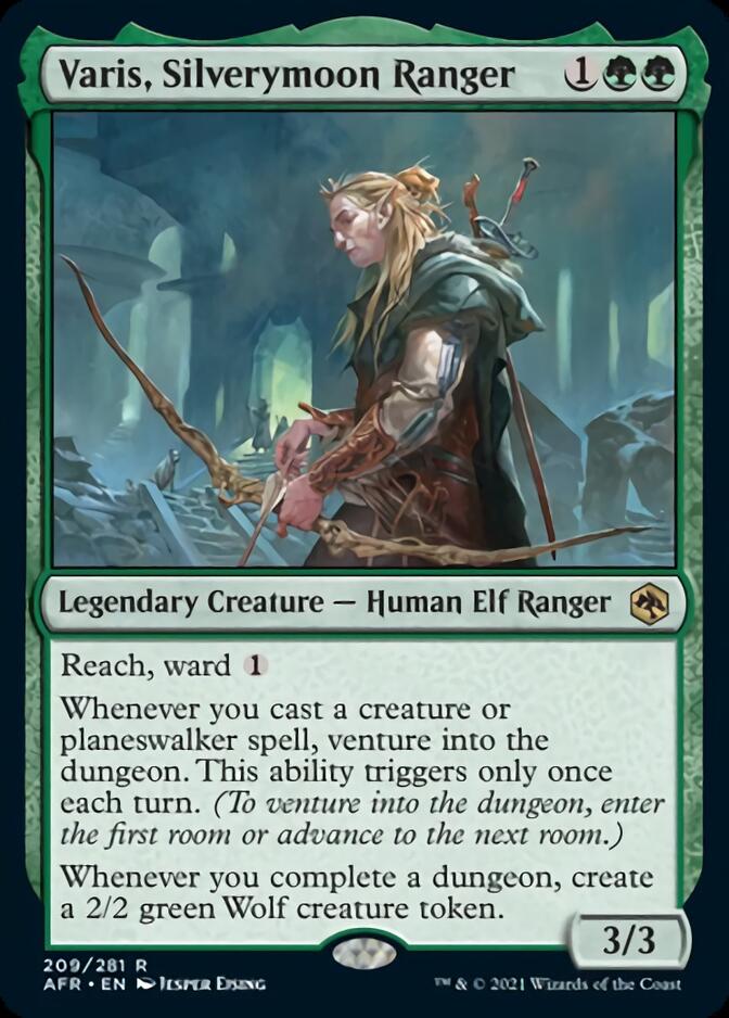 Varis, Silverymoon Ranger [Dungeons & Dragons: Adventures in the Forgotten Realms] Foil