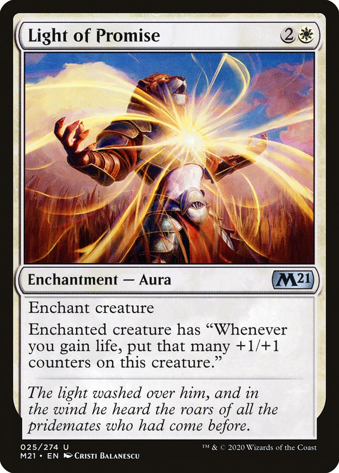 Light of Promise [Core Set 2021] Foil