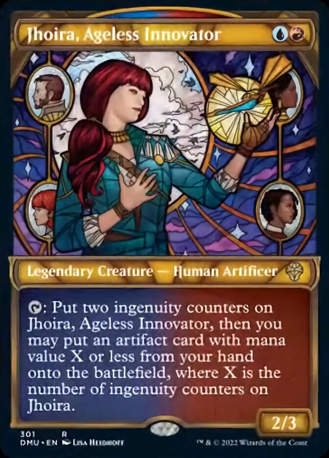 Jhoira, Ageless Innovator (Showcase) [Dominaria United] Foil