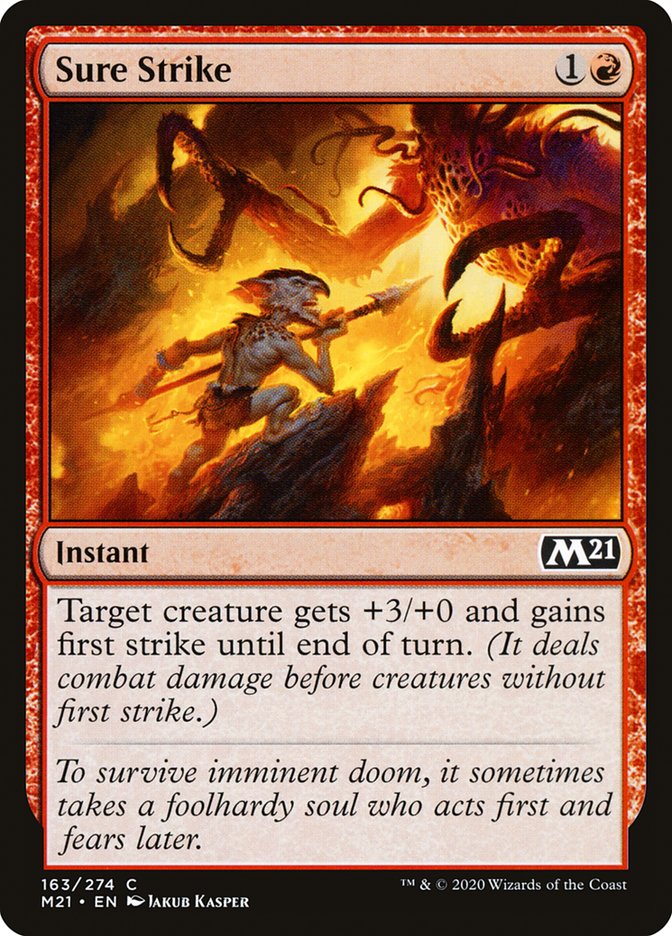 Sure Strike [Core Set 2021] Foil