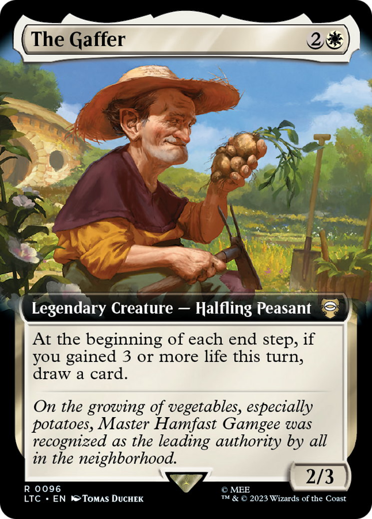 The Gaffer (Extended Art) [The Lord of the Rings: Tales of Middle-Earth Commander] Foil