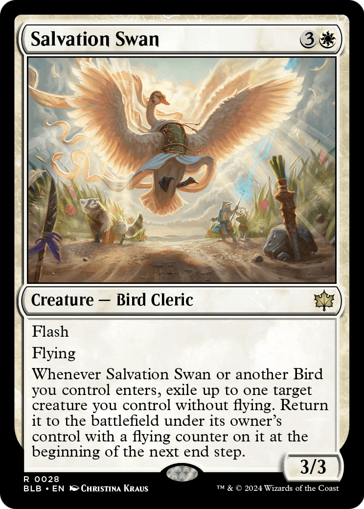 Salvation Swan [Bloomburrow] Foil