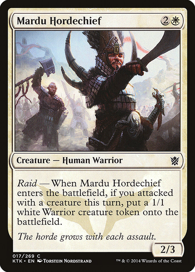 Mardu Hordechief [Khans of Tarkir] Foil
