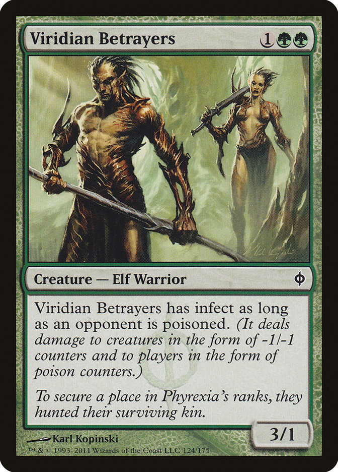Viridian Betrayers [New Phyrexia] Foil