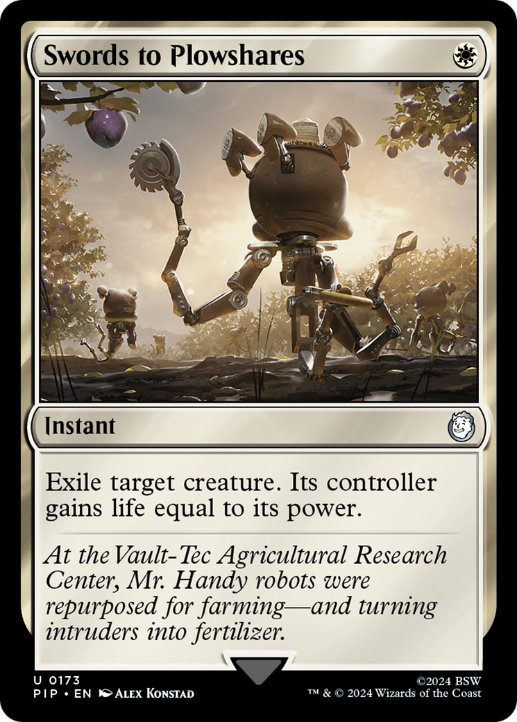 Swords to Plowshares [Fallout] Foil