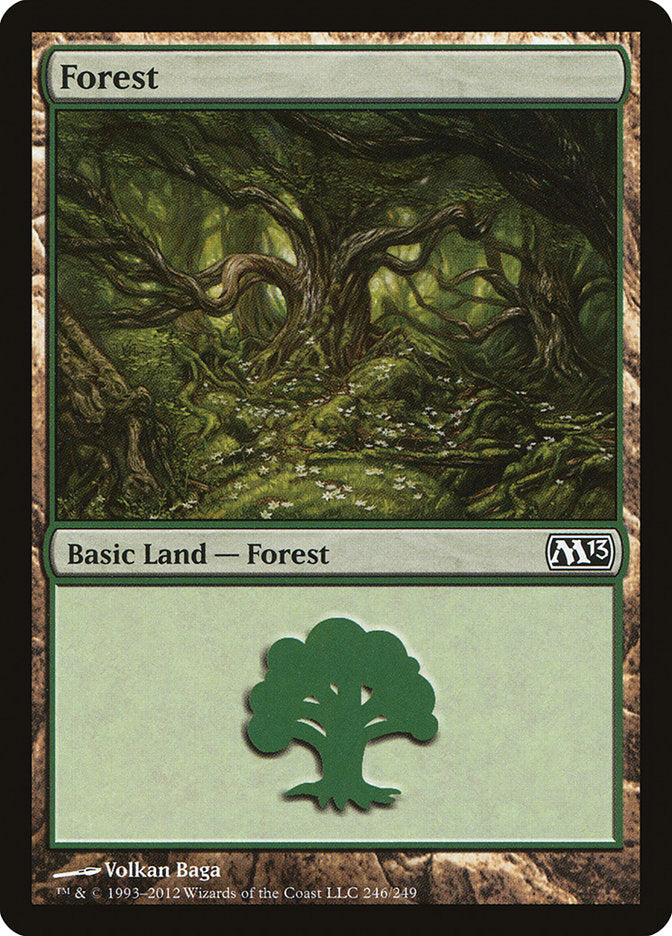 Forest (246) [Magic 2013] Foil