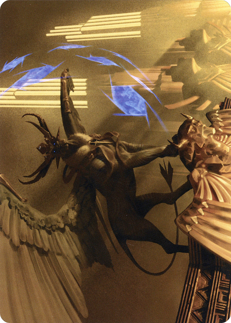 Raffine, Scheming Seer // Raffine, Scheming Seer  [New Capenna Art Series] (Borderless) Foil