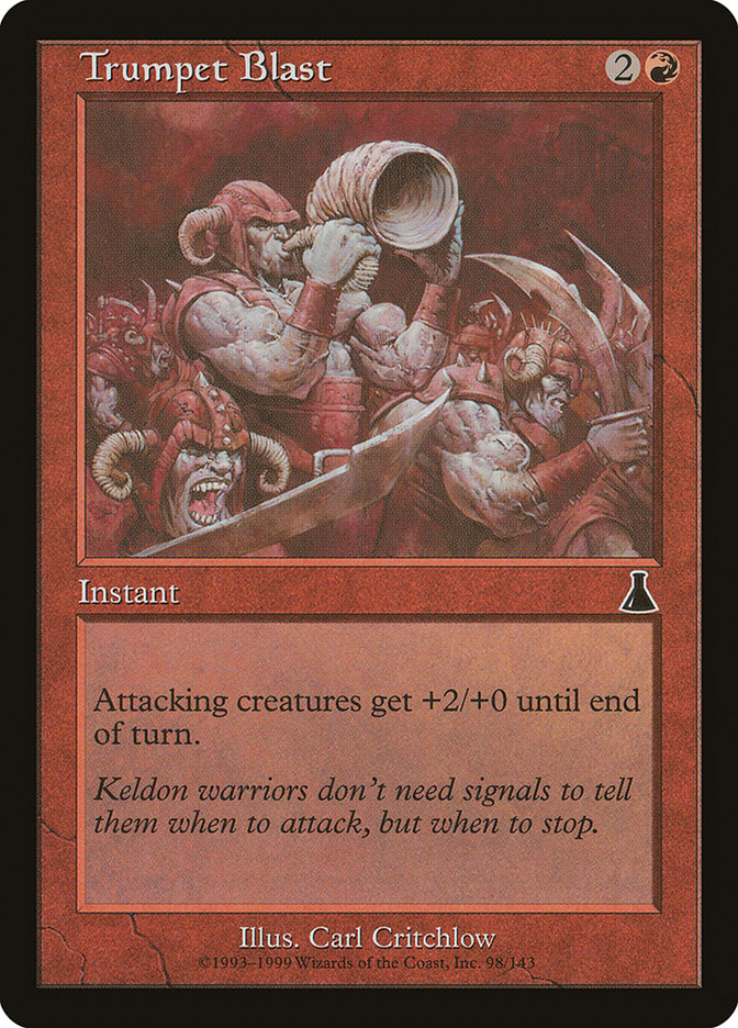 Trumpet Blast [Urza's Destiny] Foil