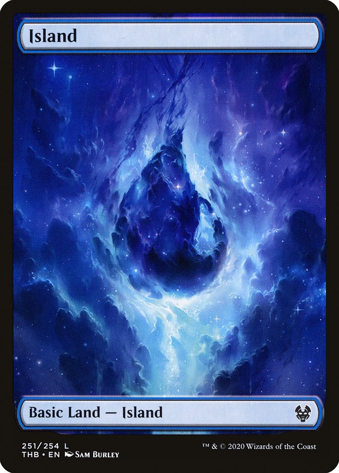 Island (251) [Theros Beyond Death] Foil