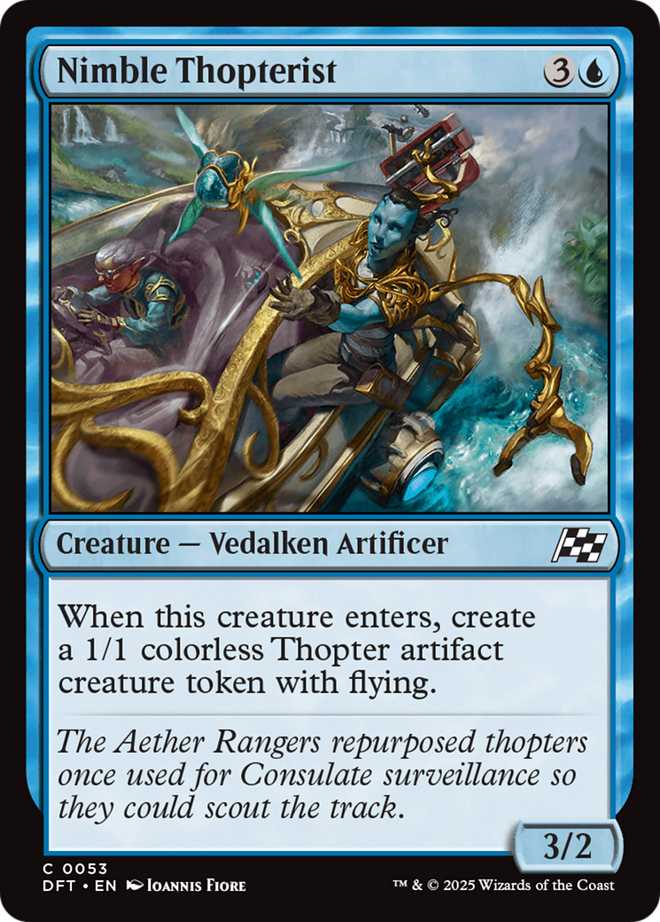 Nimble Thopterist [Aetherdrift] Foil