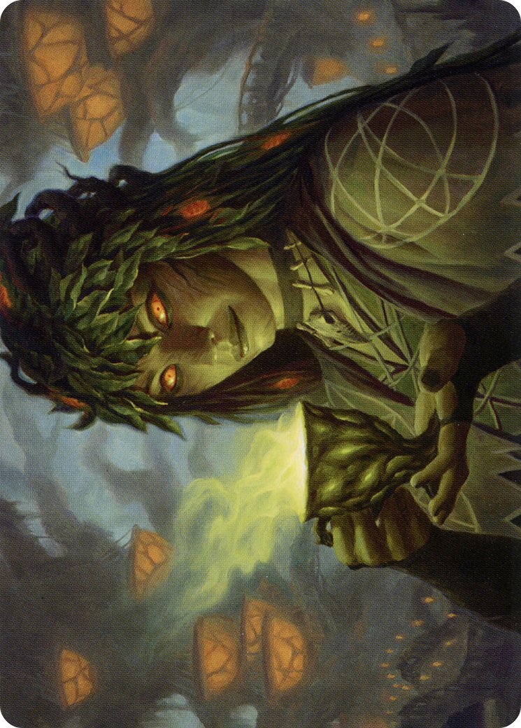 Dina, Soul Steeper // Dina, Soul Steeper  [Strixhaven Art Series] (Borderless) Foil