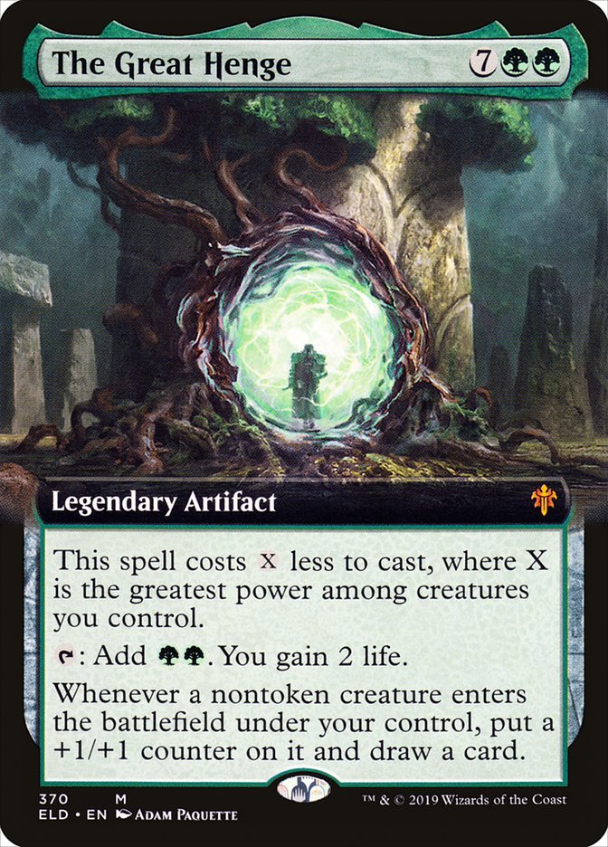 The Great Henge (Extended Art) [Throne of Eldraine] Foil