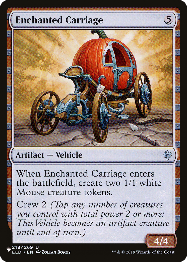 Enchanted Carriage [The List] Foil