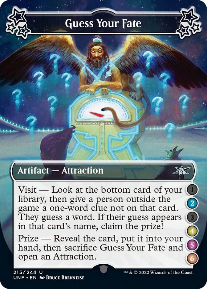 Guess Your Fate (2-4-5-6) [Unfinity] Foil