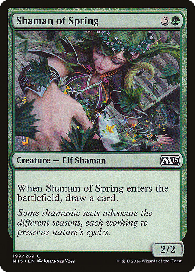 Shaman of Spring [Magic 2015] Foil