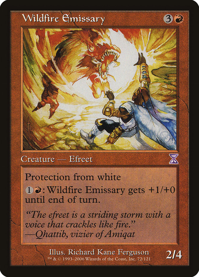 Wildfire Emissary [Time Spiral Timeshifted] Foil