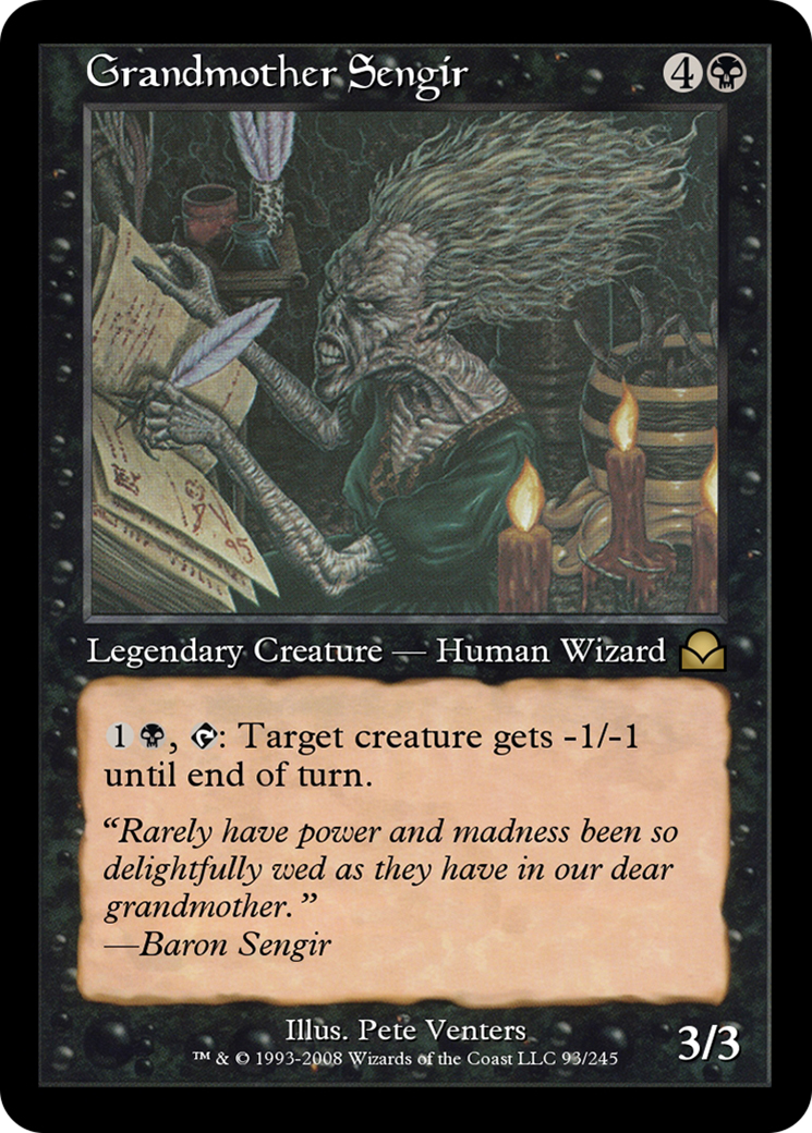 Grandmother Sengir  [Masters Edition II] Foil