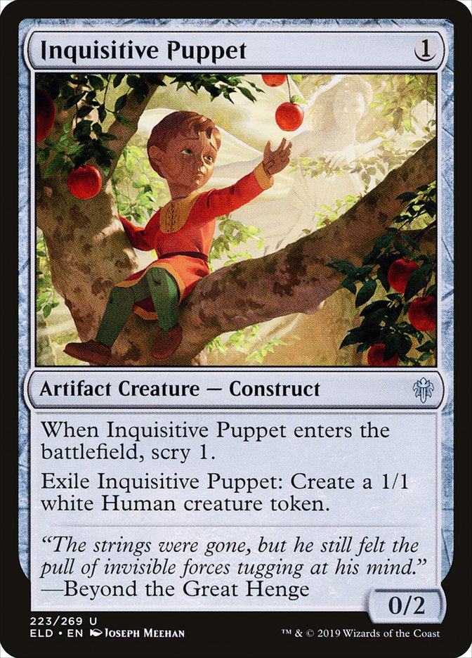 Inquisitive Puppet [Throne of Eldraine] Foil
