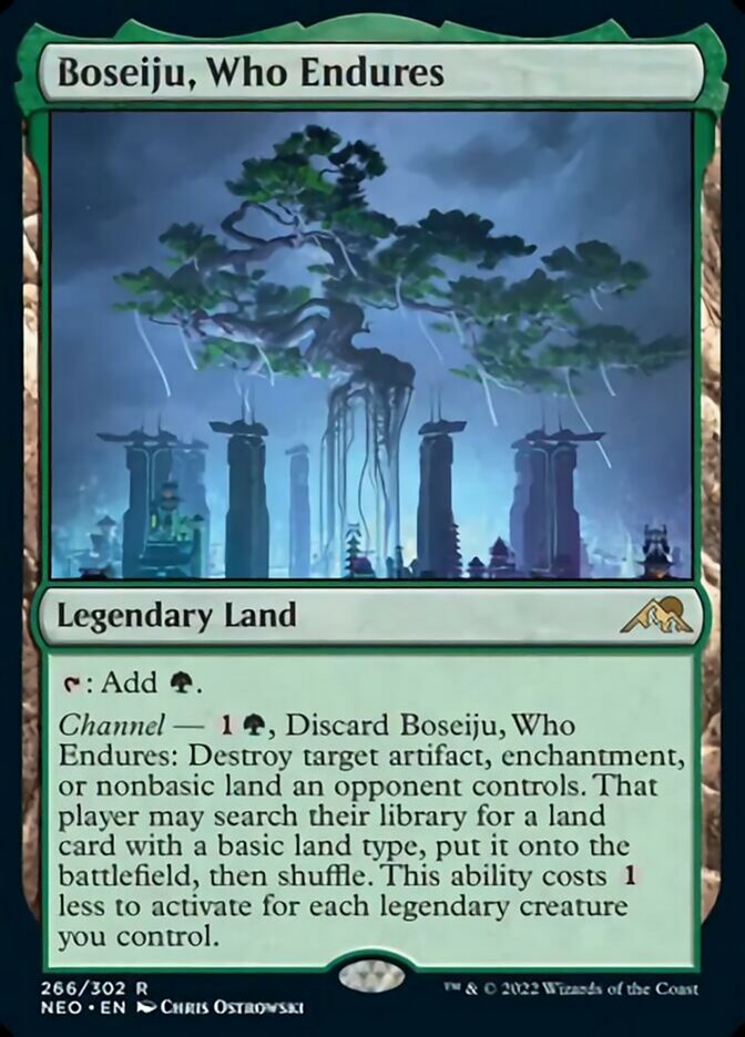 Boseiju, Who Endures [Kamigawa: Neon Dynasty] Foil