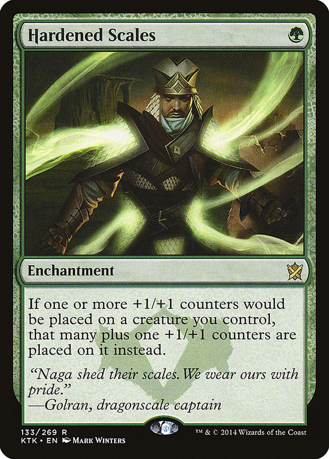 Hardened Scales [Khans of Tarkir] Foil
