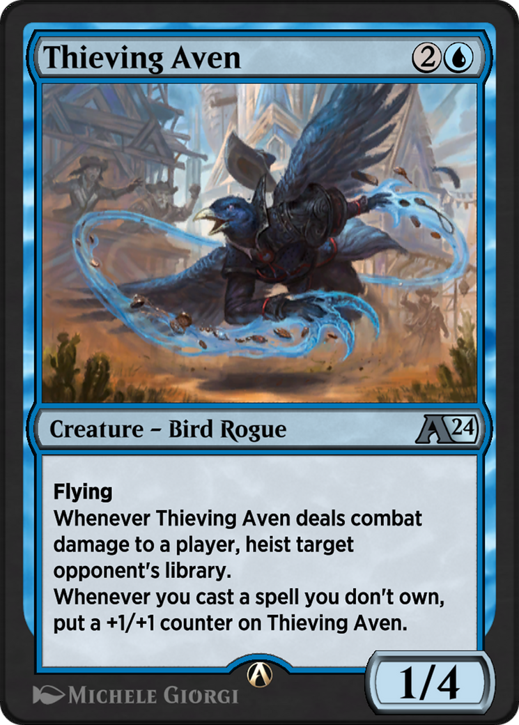 Thieving Aven  [Alchemy: Outlaws of Thunder Junction]