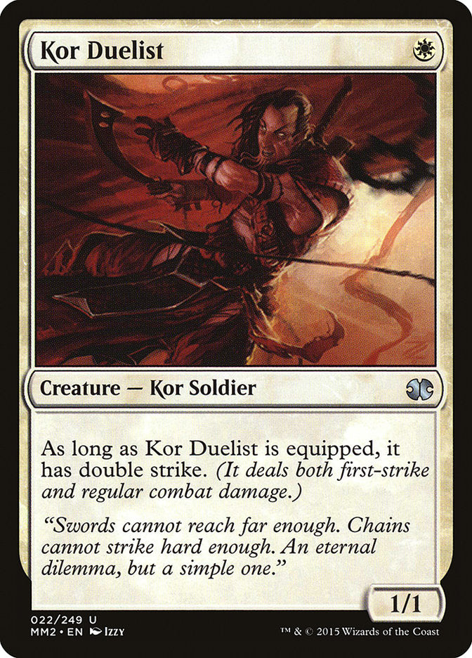 Kor Duelist [Modern Masters 2015] Foil