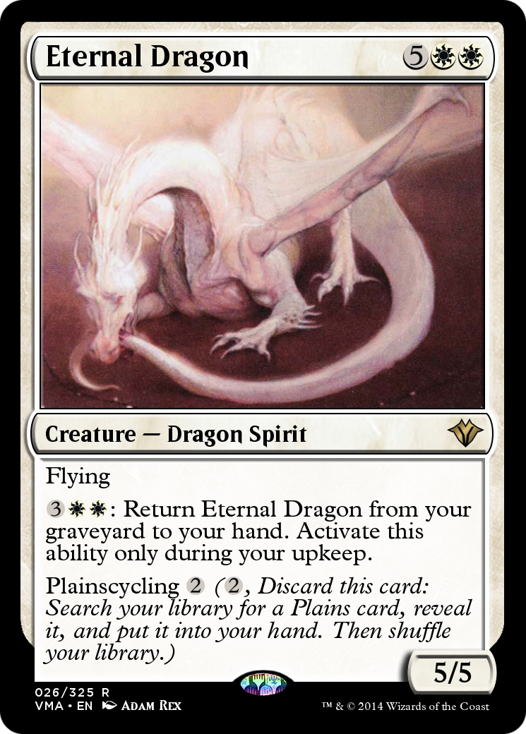 Eternal Dragon  [Vintage Masters] Foil