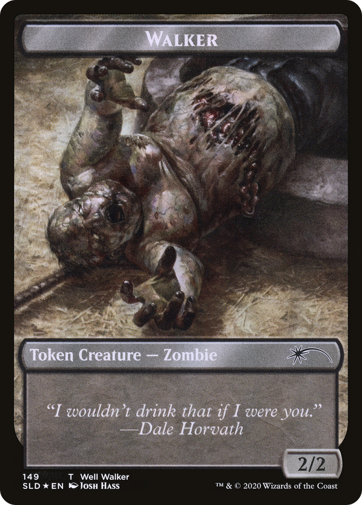Walker (Well Walker // Blade Walker) Token  [Secret Lair Drop] Foil