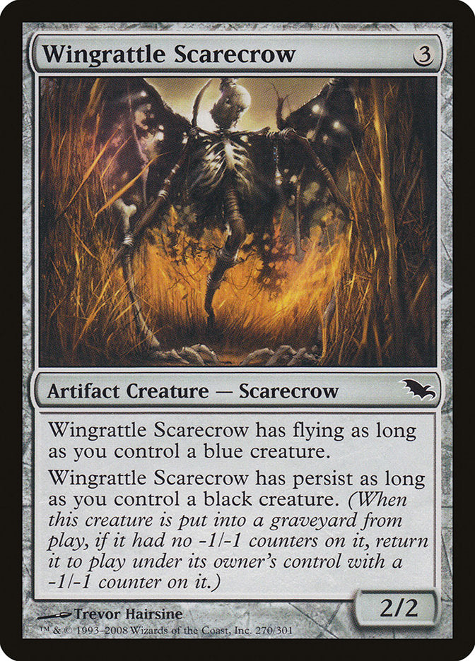Wingrattle Scarecrow [Shadowmoor] Foil