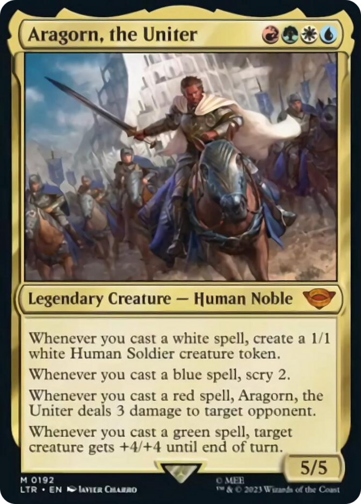 Aragorn, the Uniter [The Lord of the Rings: Tales of Middle-Earth] Foil
