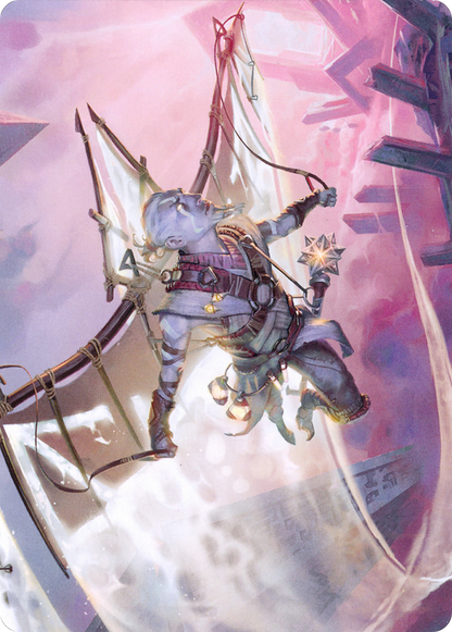 Kitesail Cleric // Kitesail Cleric  [Zendikar Rising Art Series] (Borderless)