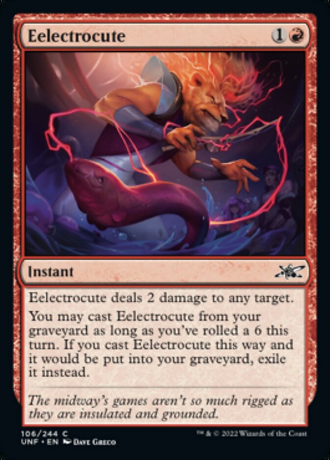 Eelectrocute [Unfinity] Foil