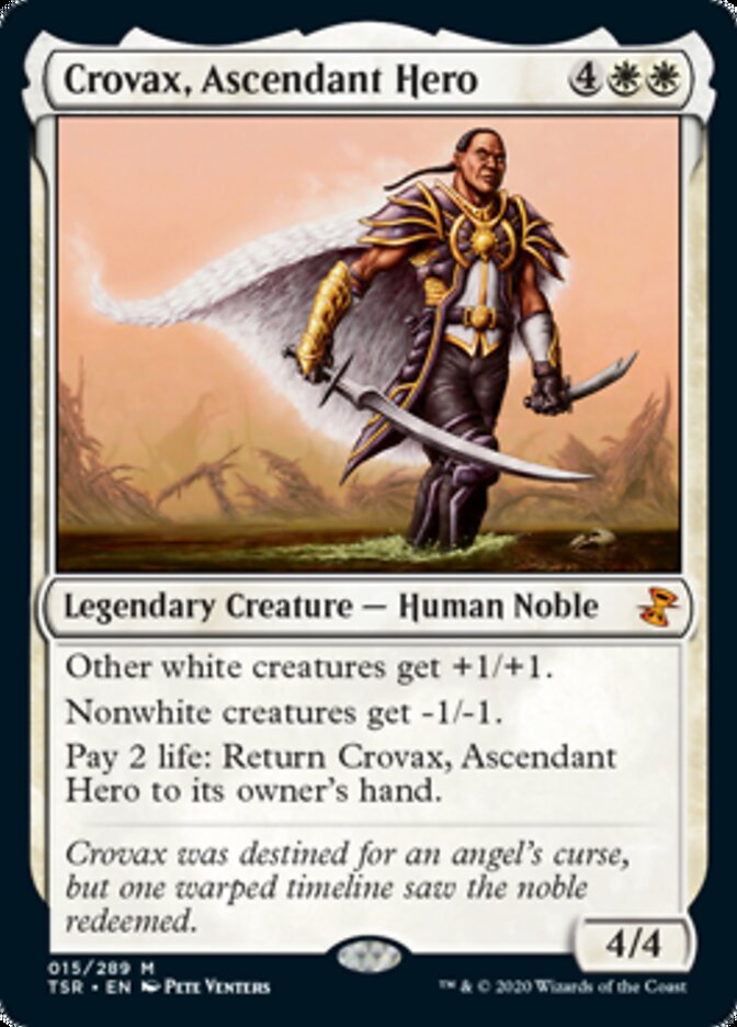 Crovax, Ascendant Hero [Time Spiral Remastered] Foil