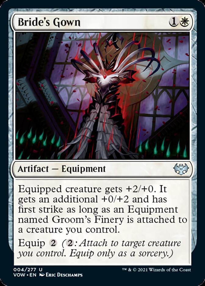 Bride's Gown [Innistrad: Crimson Vow] Foil