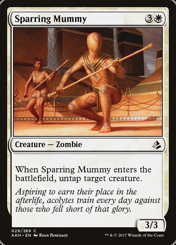 Sparring Mummy [Amonkhet] Foil