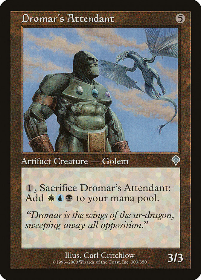 Dromar's Attendant [Invasion] Foil